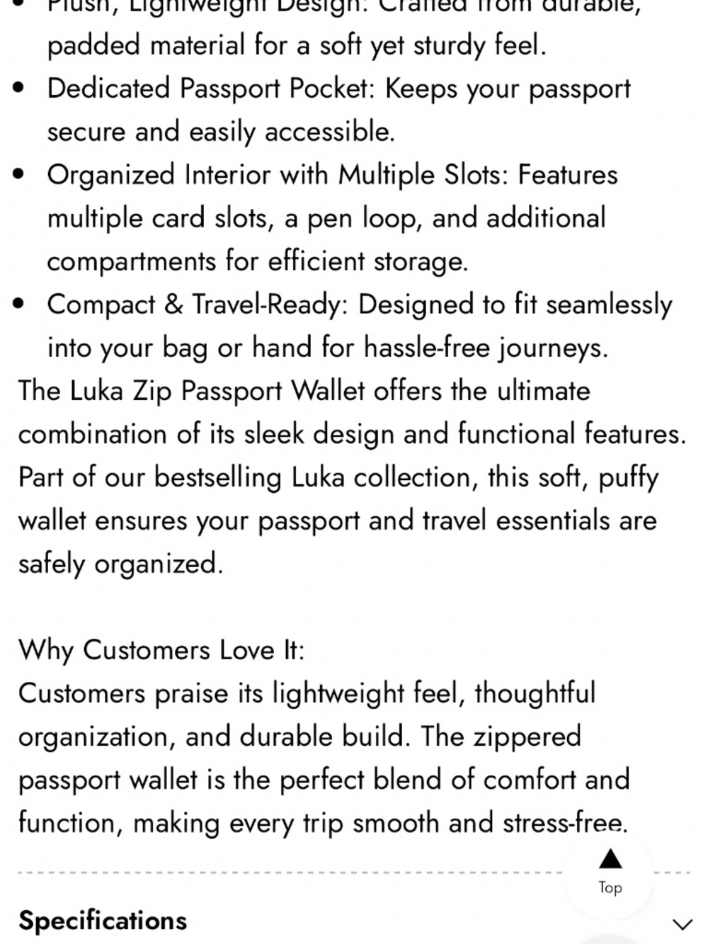 Calpak Luka Passport Wallet - Picture 2 of 8